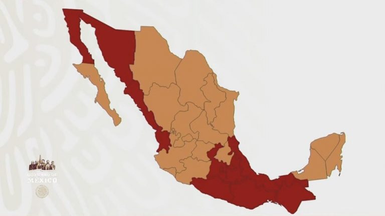 Semáforo epidémico en México