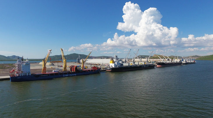 Se mantiene cerrado el puerto de Topolobampo, Ahome, Sinaloa, ante pronóstico de lluvias por “Nora”