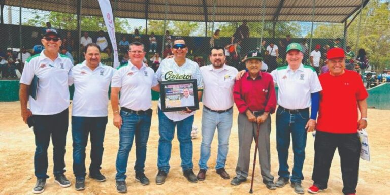 Regional de Ligas Pequeñas de Béisbol rinden homenaje a Gerardo Vargas Landeros