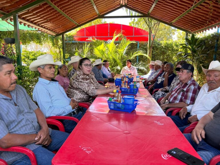 Reunión con autoridades de la sindicatura villa adolfo mateo (JAHUARAII)